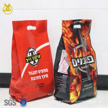 Custom Printed 5kg BOPP Laminated PP Woven BBQ Charcoal Packing Bag Polypropylene Woven Charcoal Bag